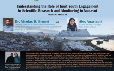 CRRC Seminar Series – Dr. Nicolas Brunet & Alex Anaviapik